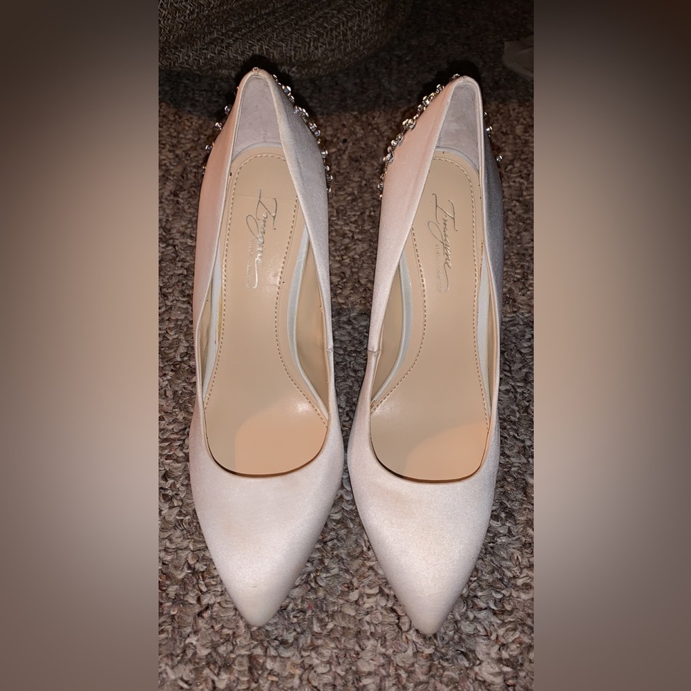 Vince Camuto jeweled high heels